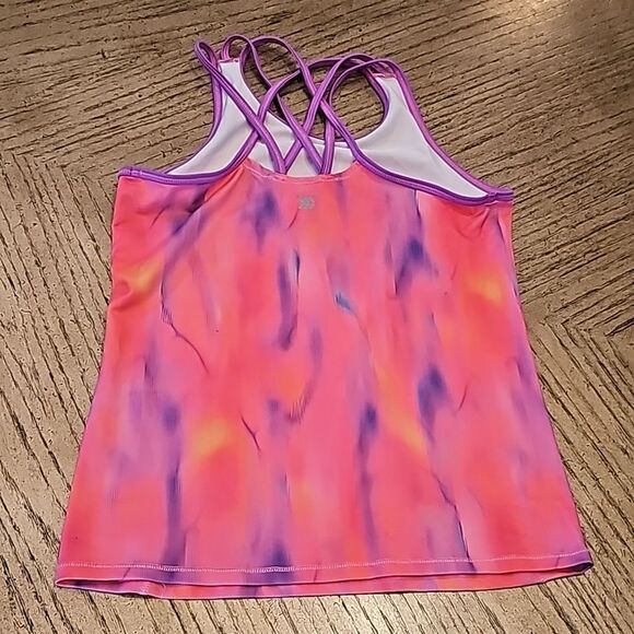 Tie Dye tank top size L 10/12 all in motion - Picture 3 of 4